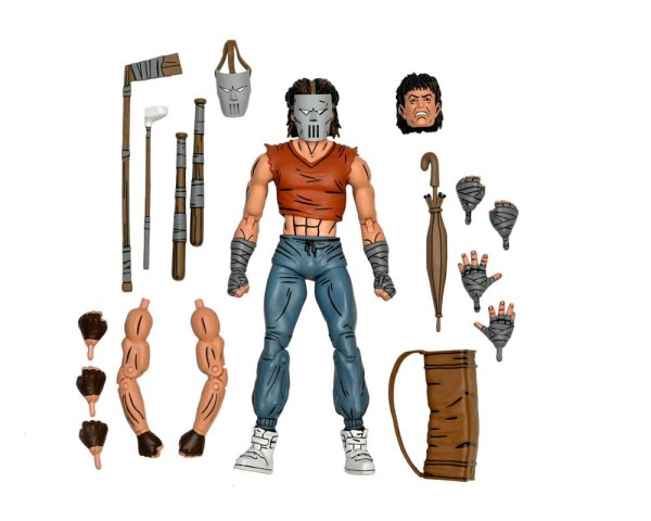Tortugas Ninja (Mirage Comics) Figura Casey Jones con camisa roja 18 cm
