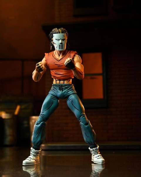 Tortugas Ninja (Mirage Comics) Figura Casey Jones con camisa roja 18 cm