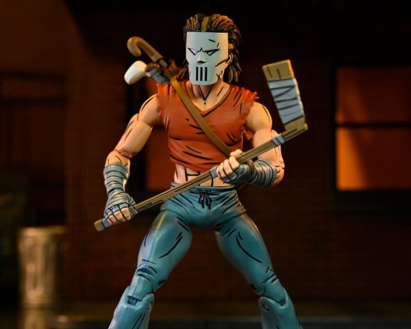 Tortugas Ninja (Mirage Comics) Figura Casey Jones con camisa roja 18 cm