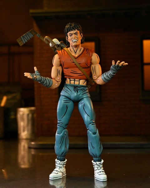 Tortugas Ninja (Mirage Comics) Figura Casey Jones con camisa roja 18 cm