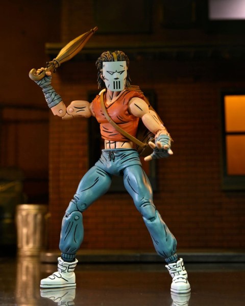 Tortugas Ninja (Mirage Comics) Figura Casey Jones con camisa roja 18 cm