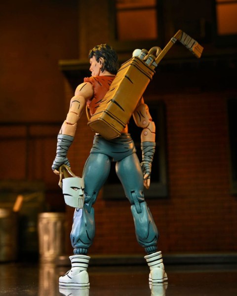Tortugas Ninja (Mirage Comics) Figura Casey Jones con camisa roja 18 cm