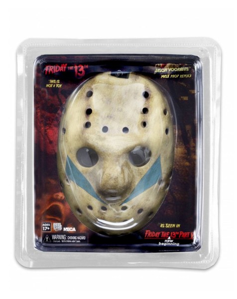 Viernes 13 Parte 5: Un nuevo comienzo Réplica de la máscara de Jason
