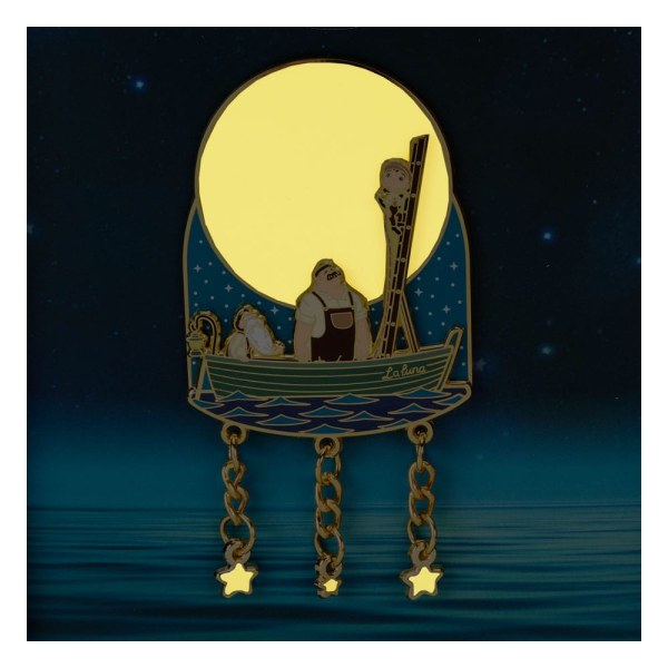Edición limitada de La Luna que brilla en la oscuridad de Collector Pin - Disney Pixar Loungefly