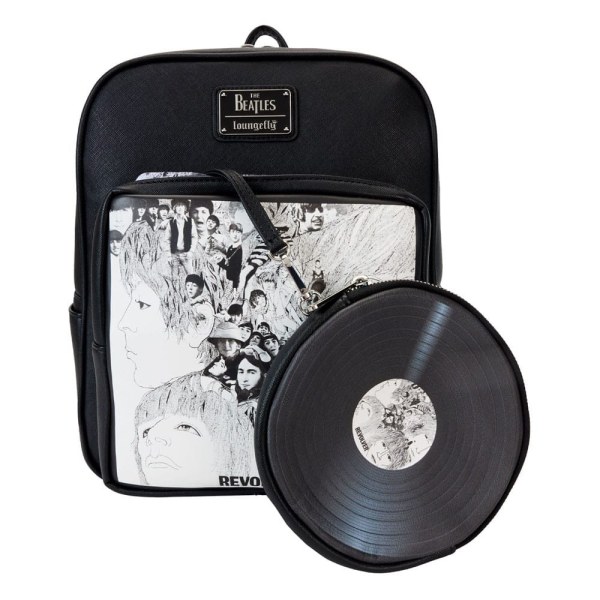 Mini Mochila The Beatles Revolver Album con Funda para Discos - Loungefly