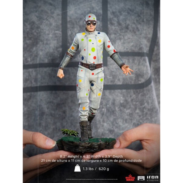 Escala de arte DC COMICS THE SUICIDE SQUAD POLKA-DOT MAN – DC COMICS