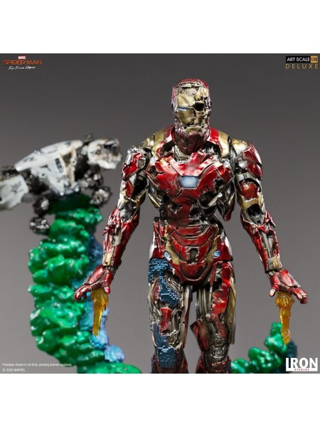 Iron Man Illusion Deluxe Spider-Man : Far From Home Art Scale - Marvel