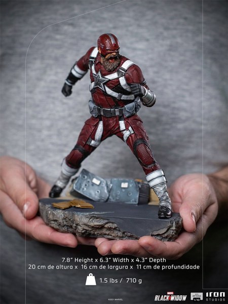 MARVEL VIUDA NEGRA GUARDIAN ROJO ART SCALE - MARVEL