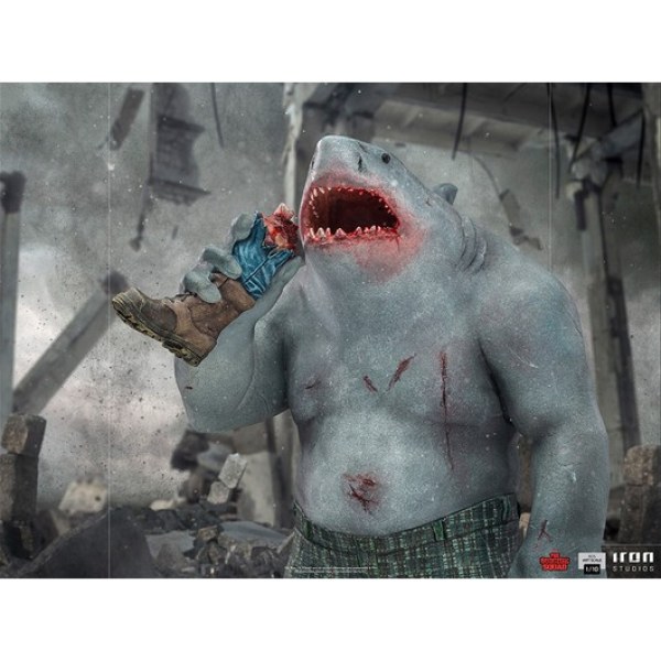 ESCUADRÓN SUICIDIO KING SHARK ART SCALE - DC COMICS