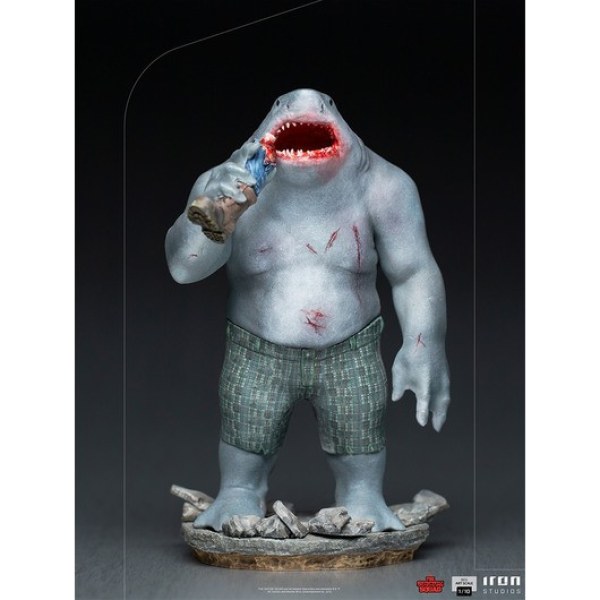 ESCUADRÓN SUICIDIO KING SHARK ART SCALE - DC COMICS