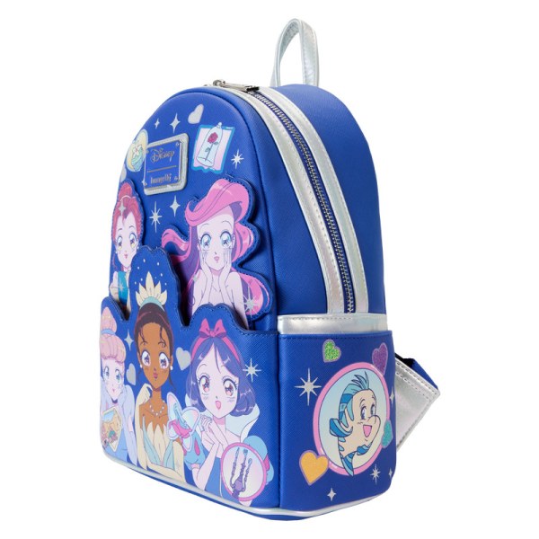 MINI MOCHILA Princesas Disney Estilo Manga - DISNEY LOUNGEFLY