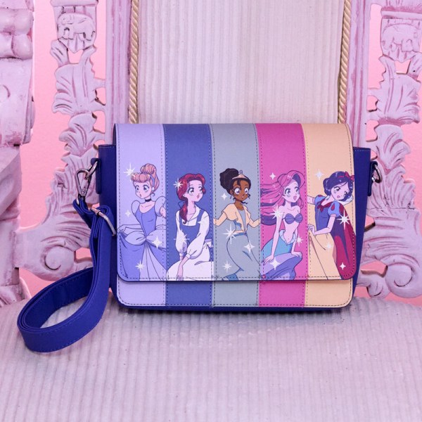 Bolso Bandolera Princesas Disney Estilo Manga - DISNEY LOUNGEFLY