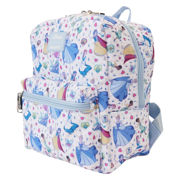 MINI MOCHILA Nylon Princesas Disney Estilo Manga - DISNEY LOUNGEFLY