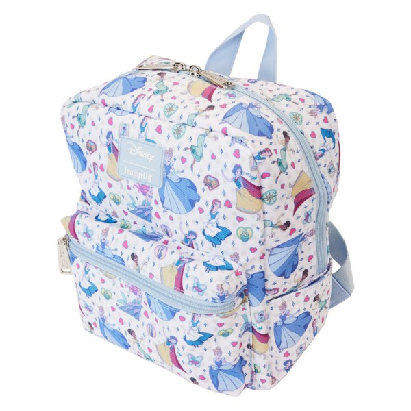 MINI MOCHILA Nylon Princesas Disney Estilo Manga - DISNEY LOUNGEFLY