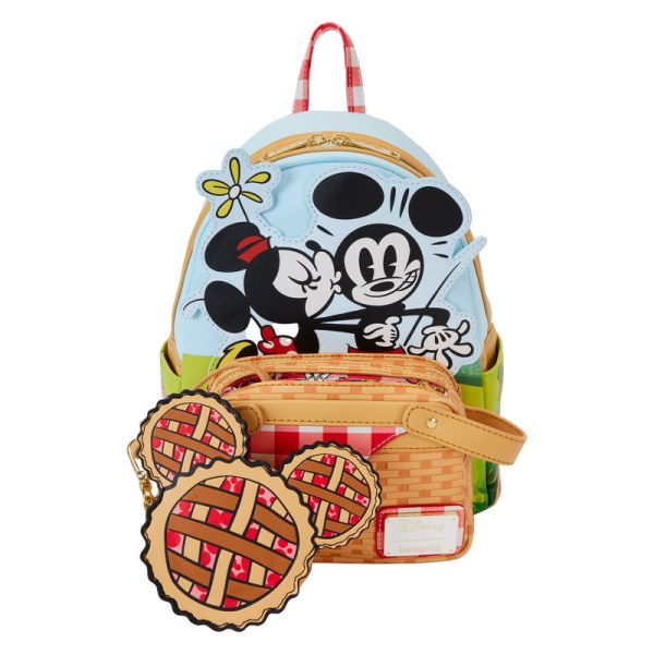 MINI MOCHILA Cesta de picnic Mickey y Amigos - DISNEY LOUNGEFLY