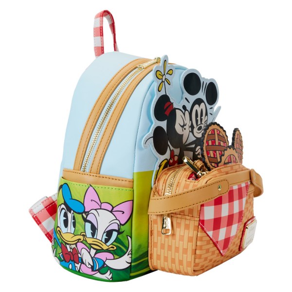 MINI MOCHILA Cesta de picnic Mickey y Amigos - DISNEY LOUNGEFLY