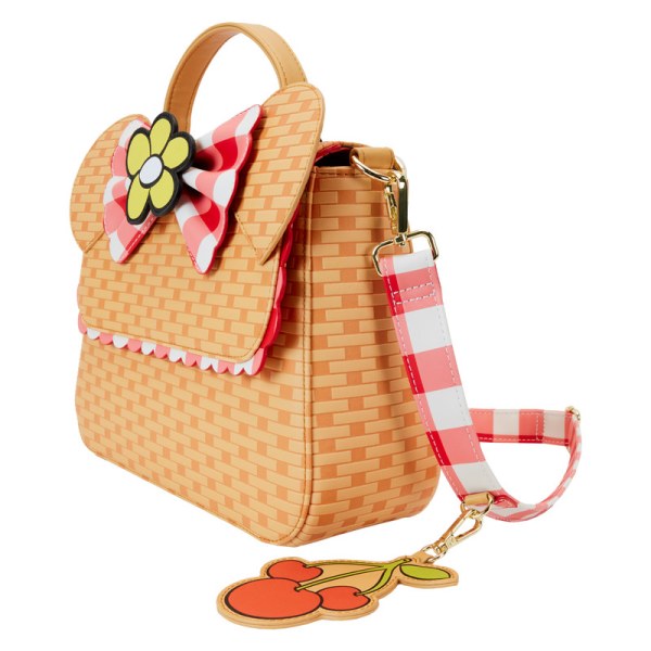 Bolso Bandolera Cesta Picnic Mickey & Amigos - DISNEY LOUNGEFLY