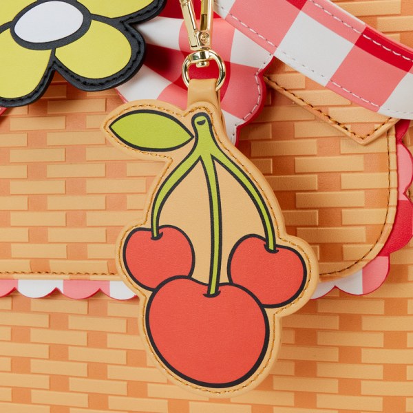 Bolso Bandolera Cesta Picnic Mickey & Amigos - DISNEY LOUNGEFLY