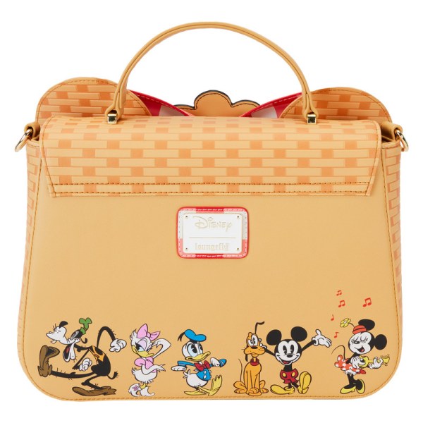 Bolso Bandolera Cesta Picnic Mickey & Amigos - DISNEY LOUNGEFLY