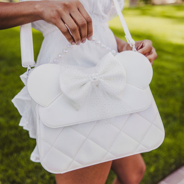 Bolso Bandolera Minnie Mouse Boda Iridiscente - DISNEY LOUNGEFLY