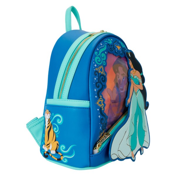 MINI MOCHILA Serie Princesas Aladdín Lenticular - DISNEY LOUNGEFLY