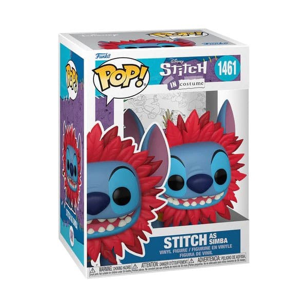Funko Pop! 1461 - Stitch Simba - Disney Lilo y Stitch
