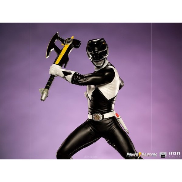 POWER RANGERS: MIGHTY MORPHIN BLACK RANGER ART SCALE - POWER RANGERS