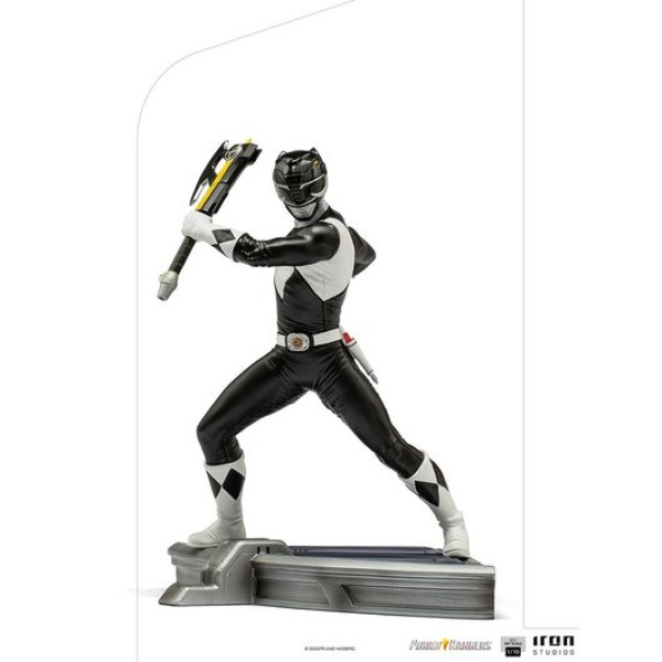 POWER RANGERS: MIGHTY MORPHIN BLACK RANGER ART SCALE - POWER RANGERS