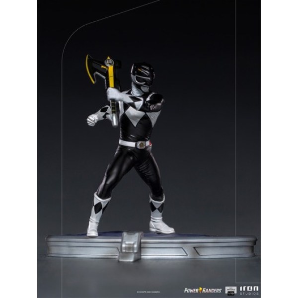 POWER RANGERS: MIGHTY MORPHIN BLACK RANGER ART SCALE - POWER RANGERS