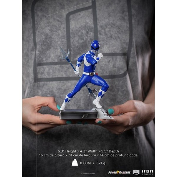 POWER RANGERS: MIGHTY MORPHIN AZUL RANGER ART SCALE - POWER RANGERS