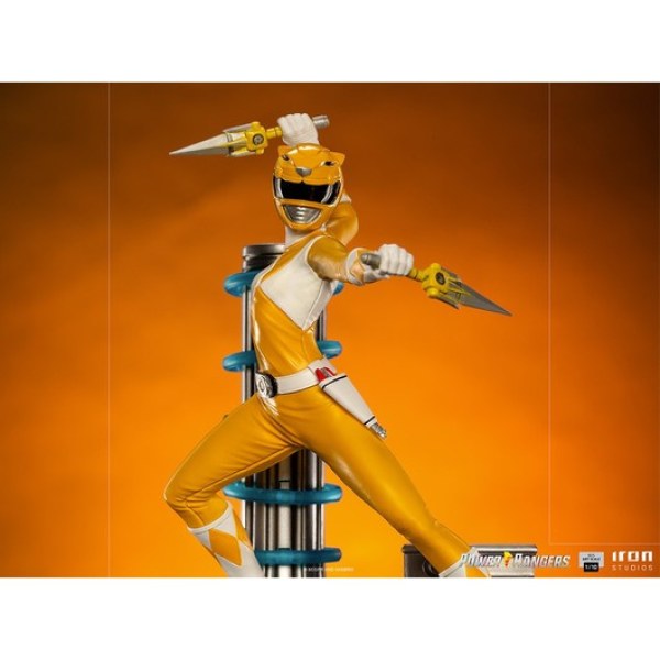 POWER RANGERS: MIGHTY MORPHIN RANGER AMARILLO ART SCALE - POWER RANGERS