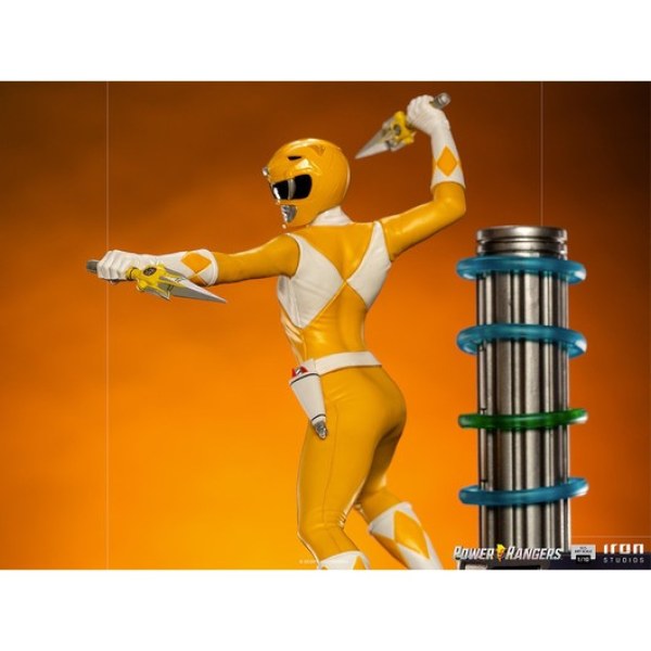 POWER RANGERS: MIGHTY MORPHIN RANGER AMARILLO ART SCALE - POWER RANGERS
