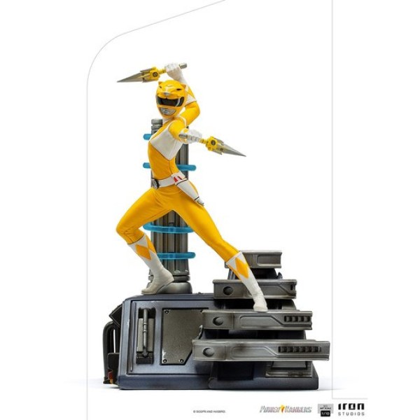 POWER RANGERS: MIGHTY MORPHIN RANGER AMARILLO ART SCALE - POWER RANGERS