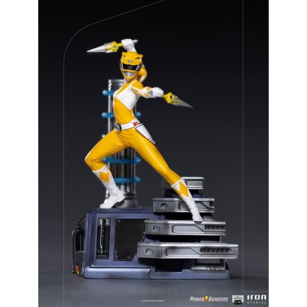 POWER RANGERS: MIGHTY MORPHIN RANGER AMARILLO ART SCALE - POWER RANGERS