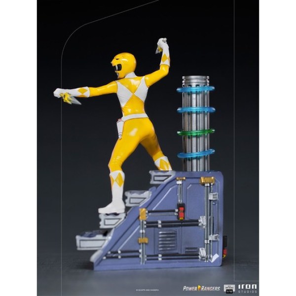 POWER RANGERS: MIGHTY MORPHIN RANGER AMARILLO ART SCALE - POWER RANGERS