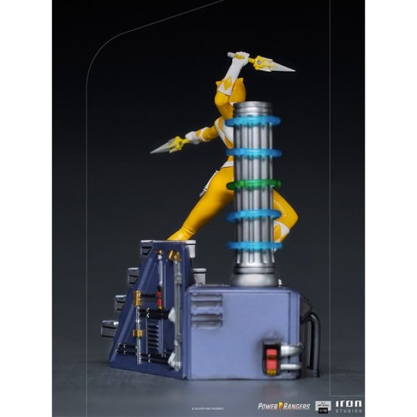 POWER RANGERS: MIGHTY MORPHIN RANGER AMARILLO ART SCALE - POWER RANGERS