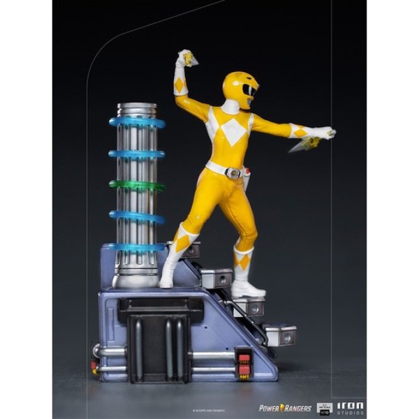 POWER RANGERS: MIGHTY MORPHIN RANGER AMARILLO ART SCALE - POWER RANGERS