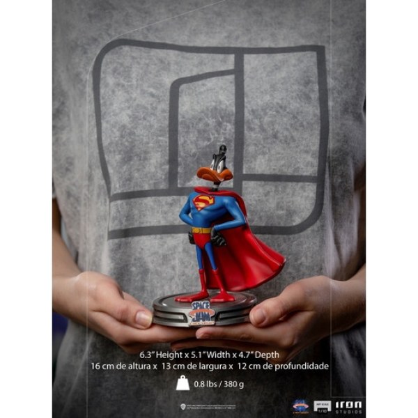 PATO LUCAS SUPERMAN ART SCALE - SPACE JAM 2