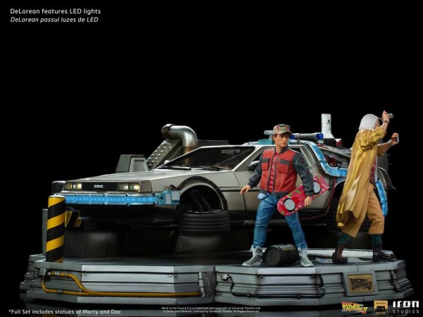 Regreso al futuro II Deluxe Art Scale Full Set