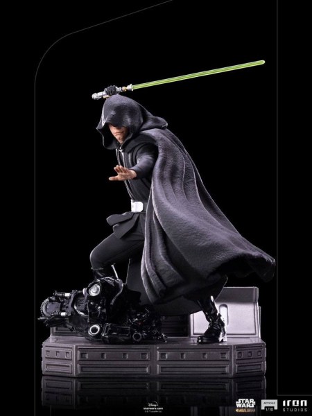 The Mandalorian Luke Skywalker versión de combate Art Scale - Star Wars