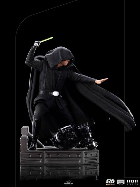 The Mandalorian Luke Skywalker versión de combate Art Scale - Star Wars