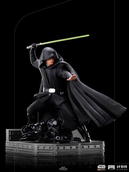 The Mandalorian Luke Skywalker versión de combate Art Scale - Star Wars