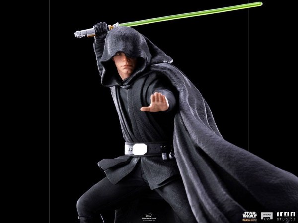 The Mandalorian Luke Skywalker versión de combate Art Scale - Star Wars