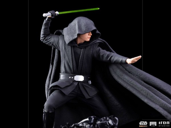 The Mandalorian Luke Skywalker versión de combate Art Scale - Star Wars