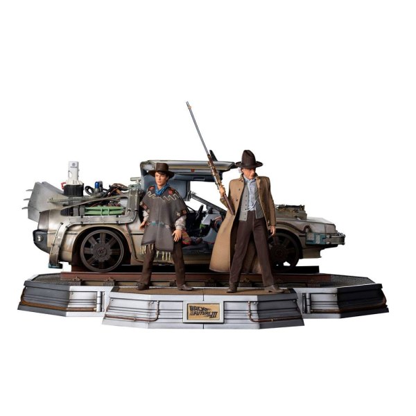 Regreso al futuro III Art Scale Deluxe Set completo