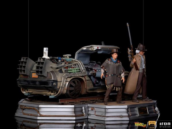 Regreso al futuro III Art Scale Deluxe Set completo