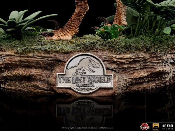 Velociraptor Deluxe Art Scale - Jurassic World El mundo perdido