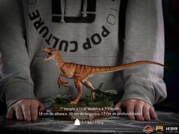 Velociraptor Deluxe Art Scale - Jurassic World El mundo perdido