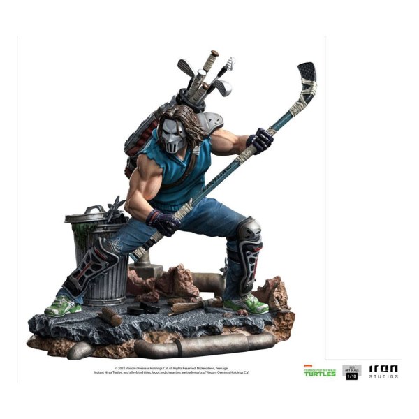 Casey Jones Art Scale - Tortugas Ninja