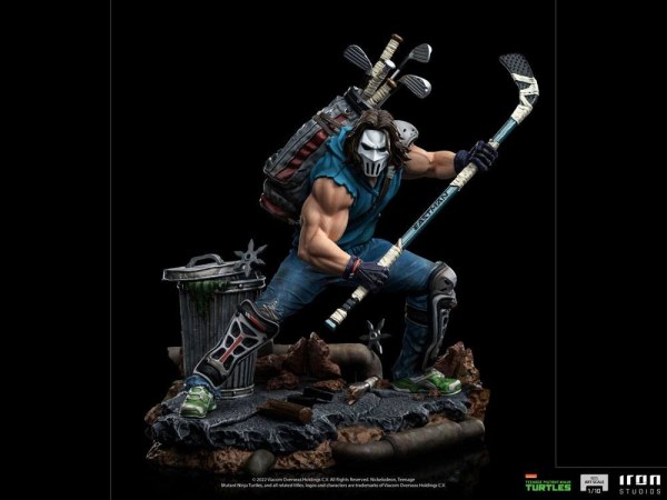Casey Jones Art Scale - Tortugas Ninja
